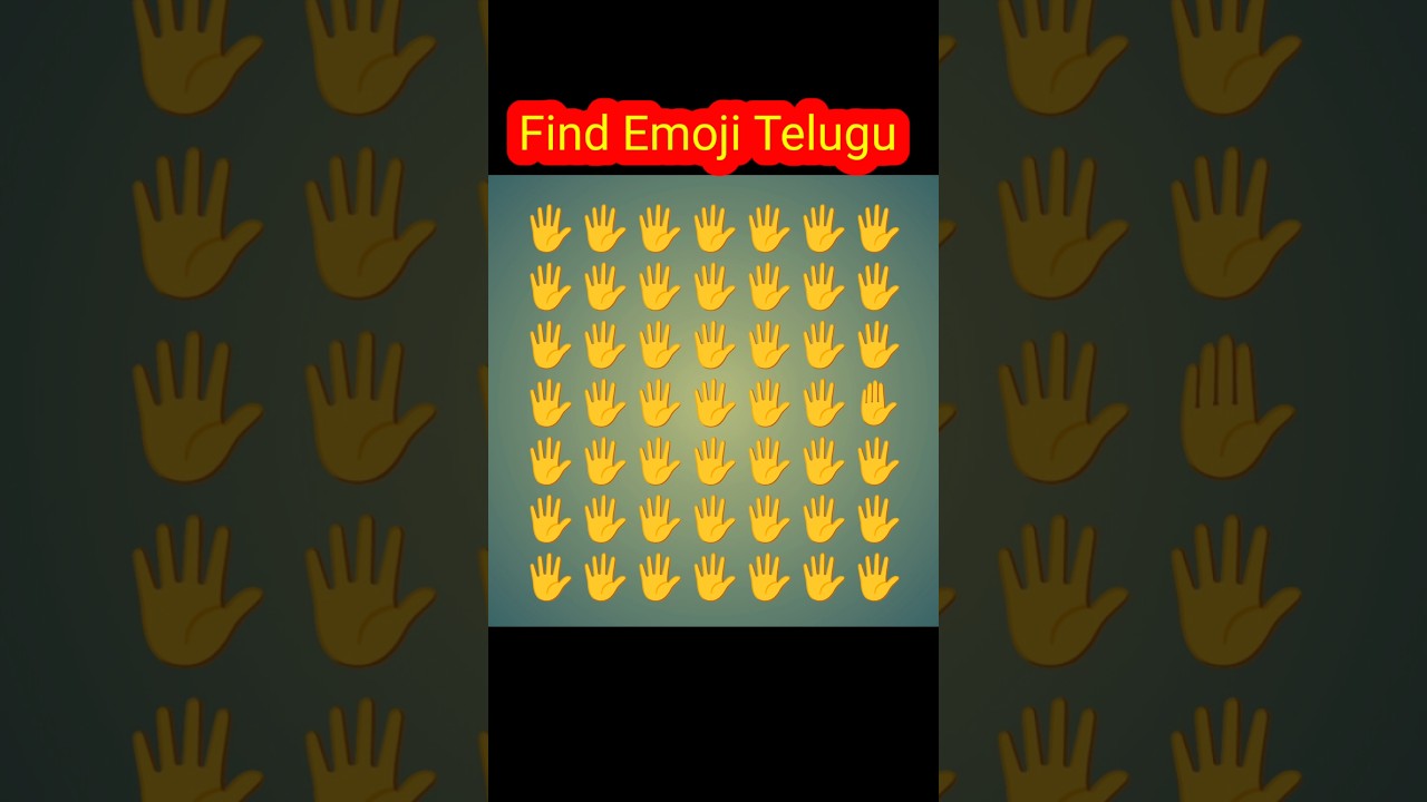 Find Emoji Telugu 