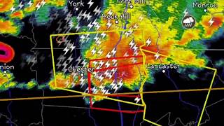 Tornado Warning Chester SC May 5 2020