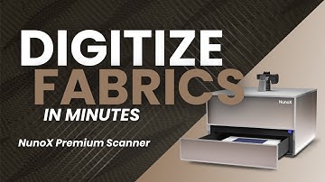 How to Digitize Fabrics with NunoX Premium Fabric Scanner