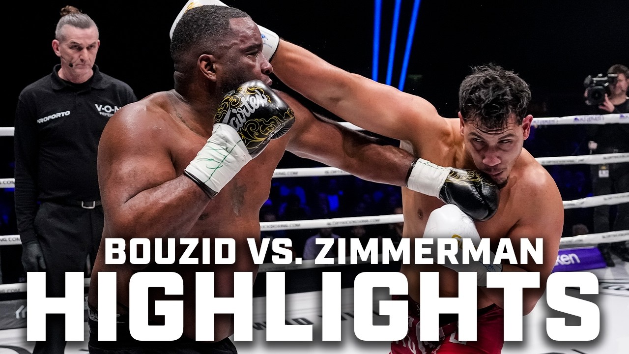TOURNAMENT SLUGFEST 🥊  Anis Bouzid vs. Errol Zimmerman [FIGHT HIGHLIGHTS]