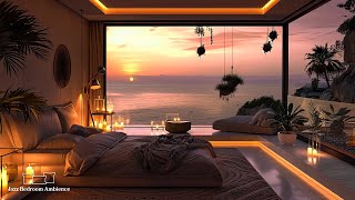 Jazz Lullaby Bedroom - Relaxing Music With Bed Room Ambience for Stress Relief, Chill & Deep Sleep