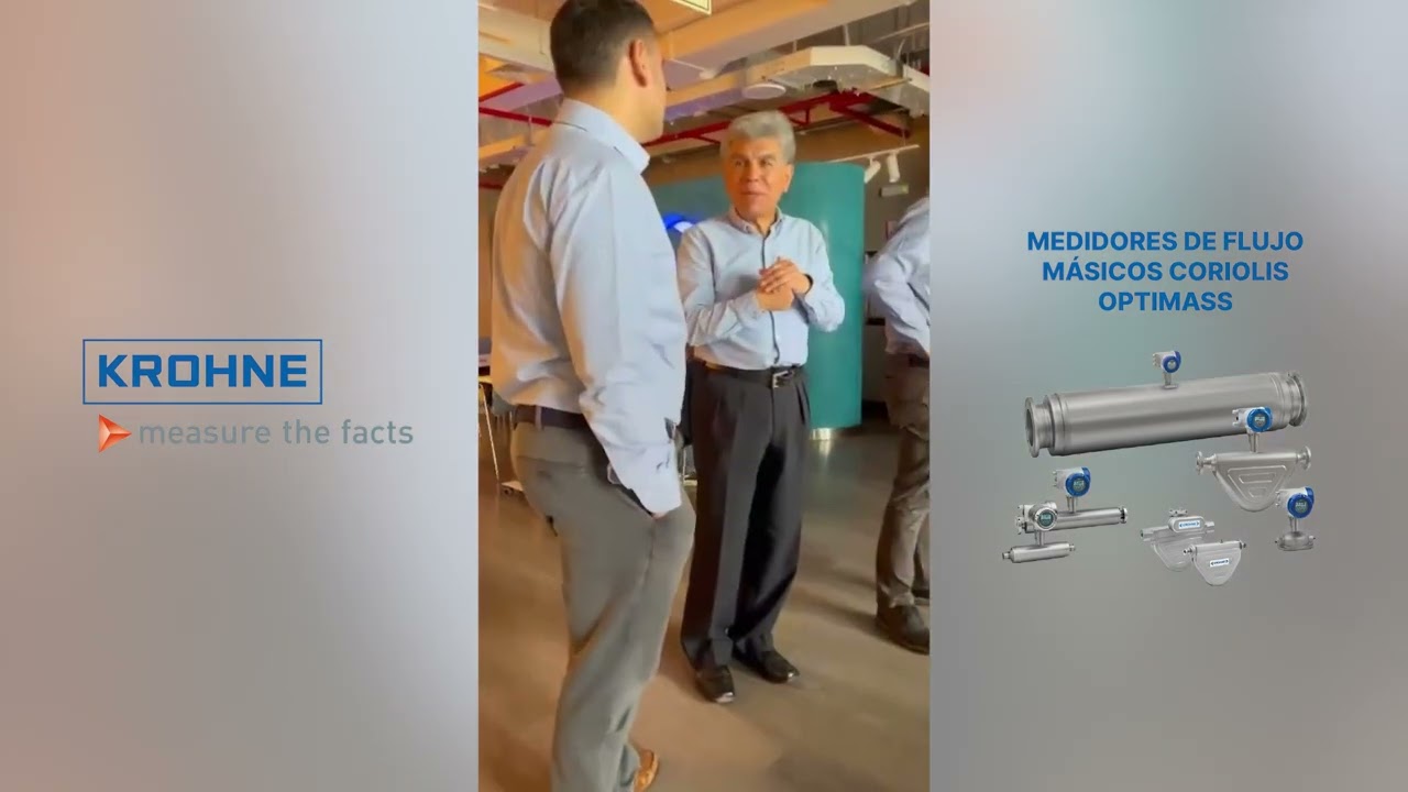 Capacitación: Medidores de Flujo Másicos Coriolis OPTIMASS KROHNE - 3R Ingeniería de Automatizacion