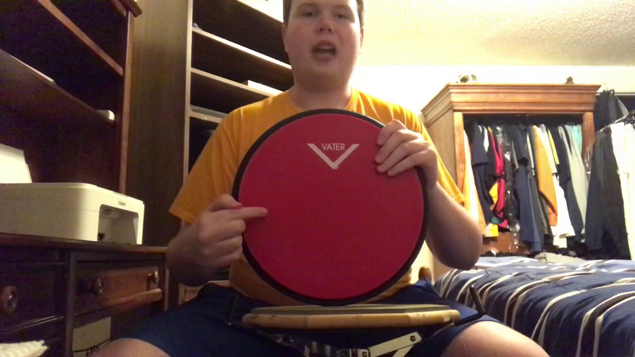 Quick Review on the Evans Realfeel 12” Double-Sided Practice Pad