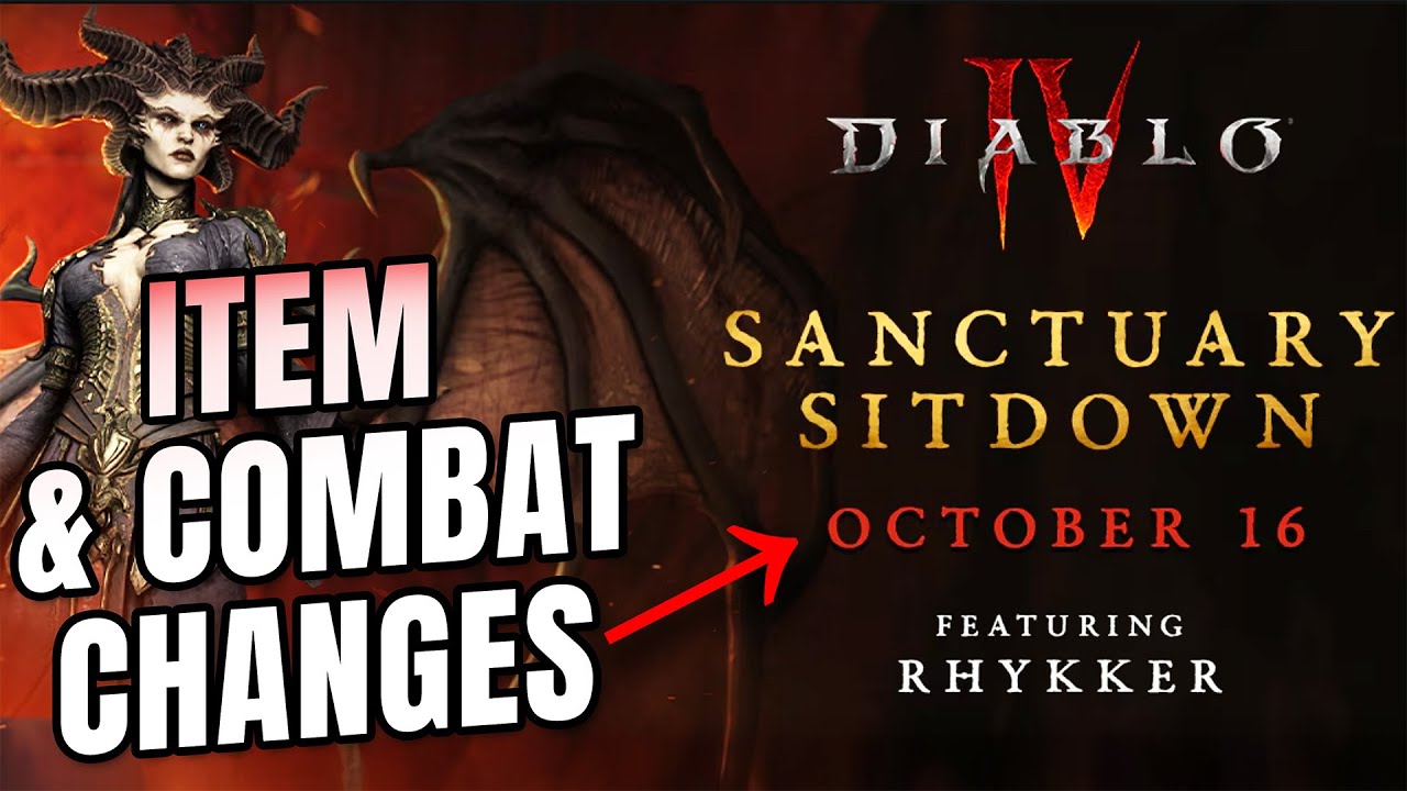 Season 11 NEWS Masterworking, Item & Combat Changes coming in Diablo 4