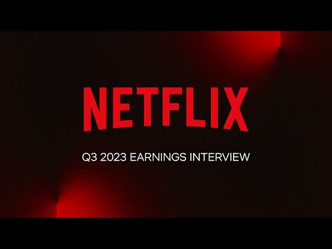 Netflix Q3 2023 Earnings Interview