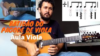 Ritmo De Pagode Como Tocar - Aula De Viola
