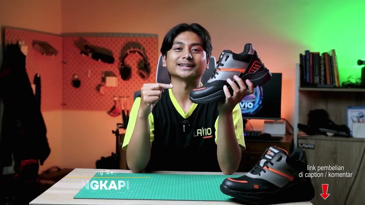 Review Sepatu Outdoor Safety Hiking Touring Lavio Alter Ujung Besi Original