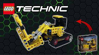 LEGO Technic 42163 Haevy Duty Bulldozer MOC Rotary Drilling Rig Speed Build