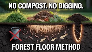 The Forest Floor Mulch Trick That Builds Rich Soil Without Compost Piles