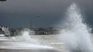 Début des grandes marées sur littoral français