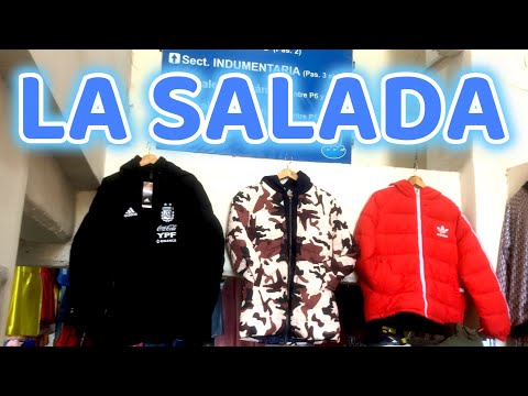 LA SALADA aparecieron unas camperas Adidas igual a original