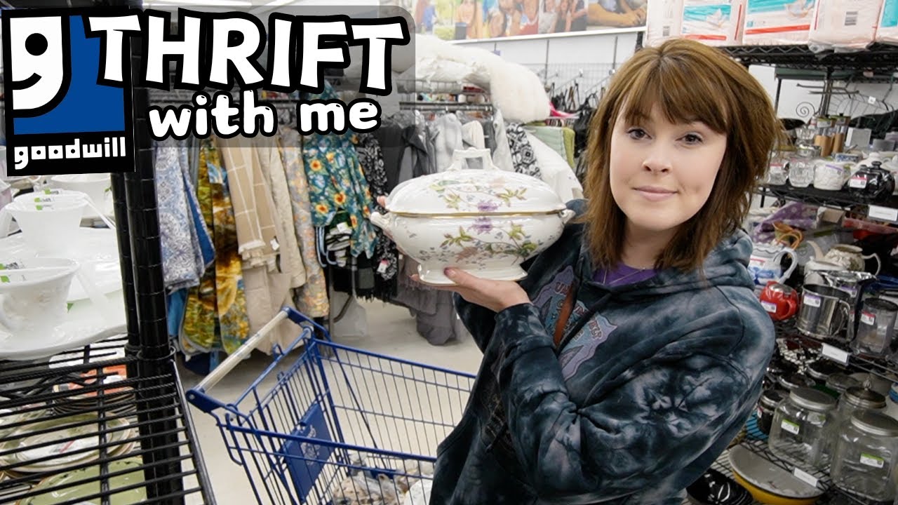 ONE OF THOSE Days at Goodwill | Thrift With Me | Reselling - YouTube