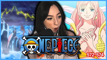 GOODBYE FISHMAN ISLAND! 👒 | One Piece Episode 572 & 574 Reaction