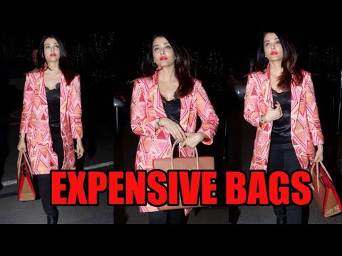 Let's Take A Look At The Expensive Bags Owned By The Beauty Queen Aishwarya  Rai 