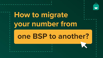 How To Migrate Your Number Form One BSP To Another on WhatsApp | Interakt