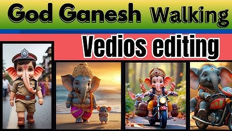 How to Create Lord Ganesha Walking Video | AI God Walk Edit Tutorial (Telugu) #aiediting #lordganesh