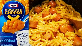 How To Make: Kraft Macaroni and Cheese with Hot Dogs