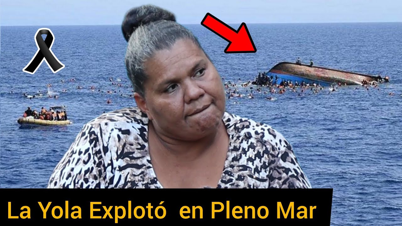 La Yola se Lleno de Agua , CON 190 - PASAJEROS  EN PLENO CANAL DE LA MONA