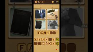 4 PICS PUZZLE GUESS ONE WORD LEVEL 6 ANSWER PACKAGE 11 screenshot 5