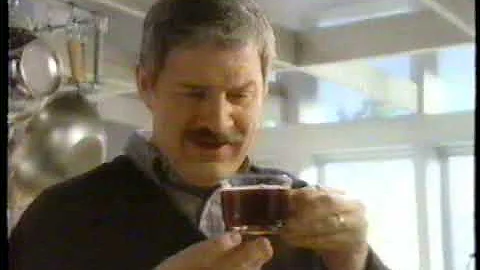 1990 Taster's Choice Coffee "The choice for taste" TV Commercial