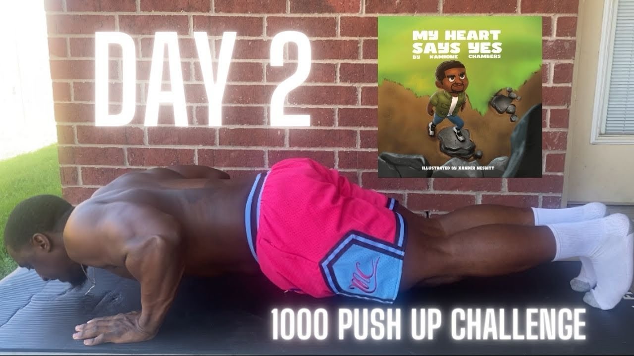 DAY 2 OF 30: 1000 PUSH UPS CHALLENGE - YouTube