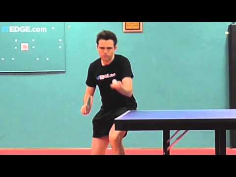 Table Tennis Tomahawk Serve by William Henzell | table tennis tricks