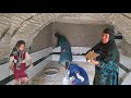 Grandma plasters her magical cave: a creative and invincible artist