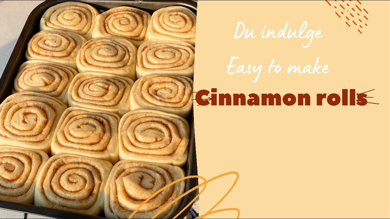 Булочки с корицей