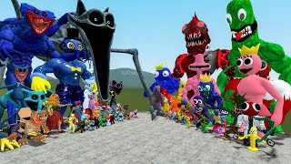 ALL POPPY PLAYTIME CHAPTER 3-1 CHARACTERS VS ALL ROBLOX RAINBOW FRIENDS In Garry's Mod!