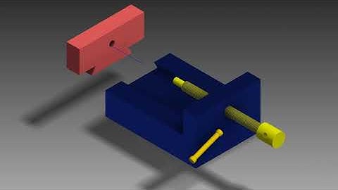 A Simple Animation of a Assembly in Autodesk Inventor