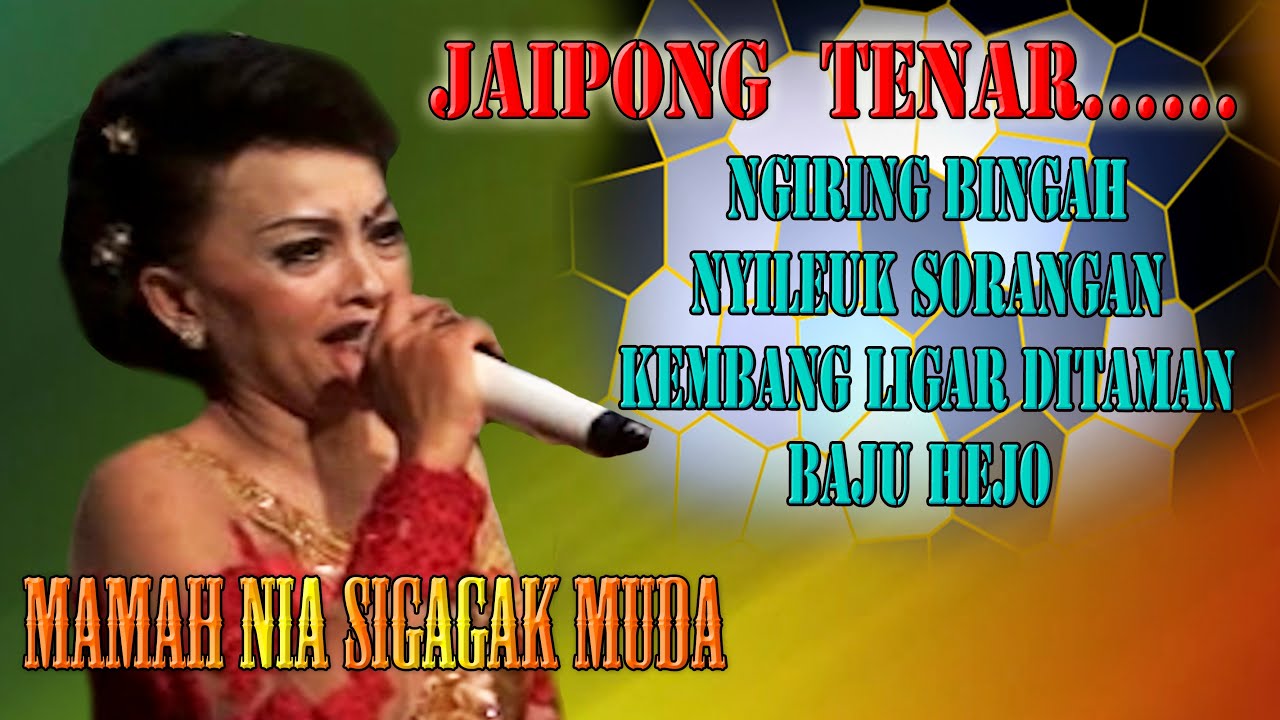 TIDAK ADA BOSANNYA DENGAR LAGU JAIPONG SINDEN MAMAHNIA BANDUNG...SELAMAT BERISTIRAHAT