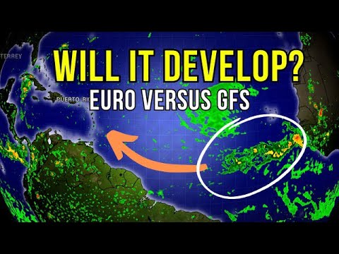 Models hinting at development of a Tropical Storm or Hurricane...