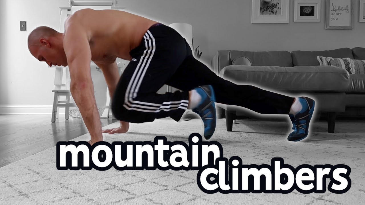 Mountain Climbers Exercise For Beginners (With Progression) | Cardio &  Core! - Youtube