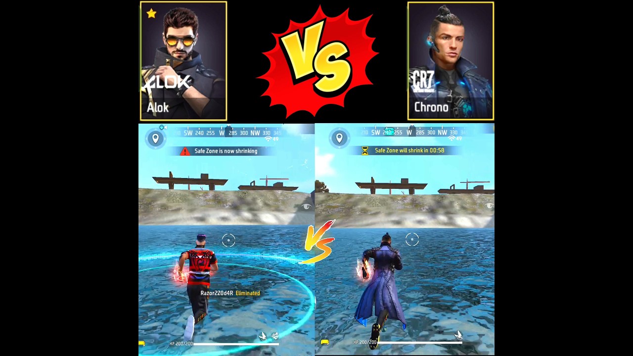 DJ ALOK VS CHRONO CHARACTER 😱🎯 || CHARACTER ABILITY TEST 🔥🆚 || SPEED ABILITY FF 