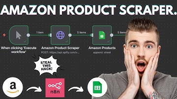 Hoe je EENVOUDIG Amazon-producten GRATIS kunt scrapen met N8N!