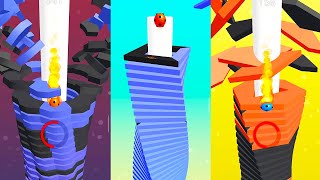 How Far Can We Go 🤩 Stack Ball 3D Gameplay Part 2