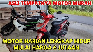 MOTOR HARIAN LENGKAP HIDUP MURAH MULAI 6 JUTAAN