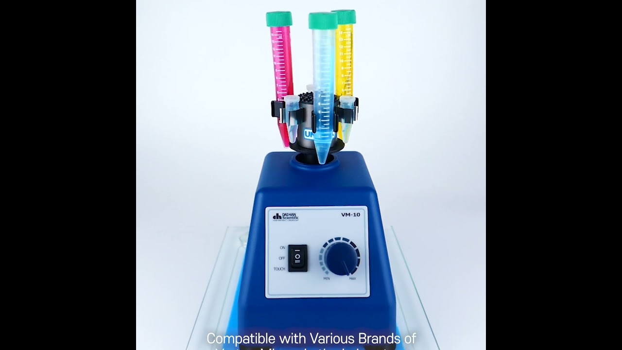 유니링크 Demonstration of UNILINK Micro & 15ml Tube Holder with Rubber Platform (WiseMix VM-10)