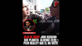 EL HIJO DE NICKY JAM ASEGURA QUE PLANETA ALOFOKE ES EL PEOR REALITY QUE HA VISTO #planetaalofoke #1k