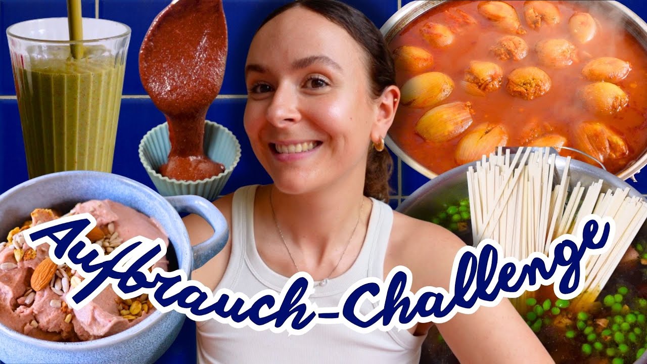 Aufbrauch-Challenge » Wir essen alle Reste vor unserem Urlaub | FOOD FRIDAY