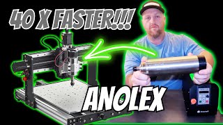 DEEP aluminum cuts! 1.5kw spindle upgrade AnoleX 3030-Evo Pro