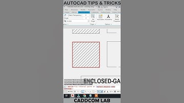 Fix Hatch Enclosed (AutoCAD Tips & Tricks) ||  #interiordesign #shortsvideo #architecture #viral 😉😉