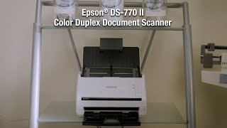 DS-770 II Duplex Document Scanner | The Smart Solution for Your Business by Epson America 221 views 2 weeks ago 1 minute, 43 seconds