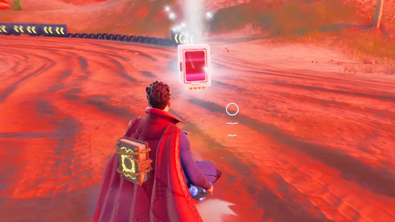 Collect Omni Chips at Chonker's Speedway (3) All Locations - Fortnite