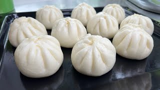 Super Soft Steamed Buns/ Vỏ Bánh Bao Mềm, Xốp, Ko Bị Khô Khi Nguội Từ Bột Cái (Video Rút Gọn) screenshot 4