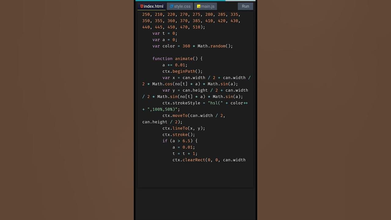Create Magic with Sin and Cos with HTML Canvas |HTML5 Canvas Tutorial # ...