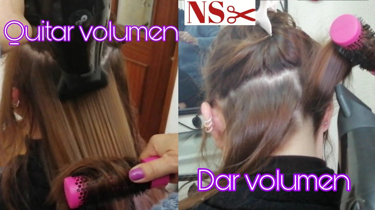 TÉCNICAS PARA CEPILLAR CABELLO, COMO QUITAR Y DAR VOLUMEN👩‍🦰