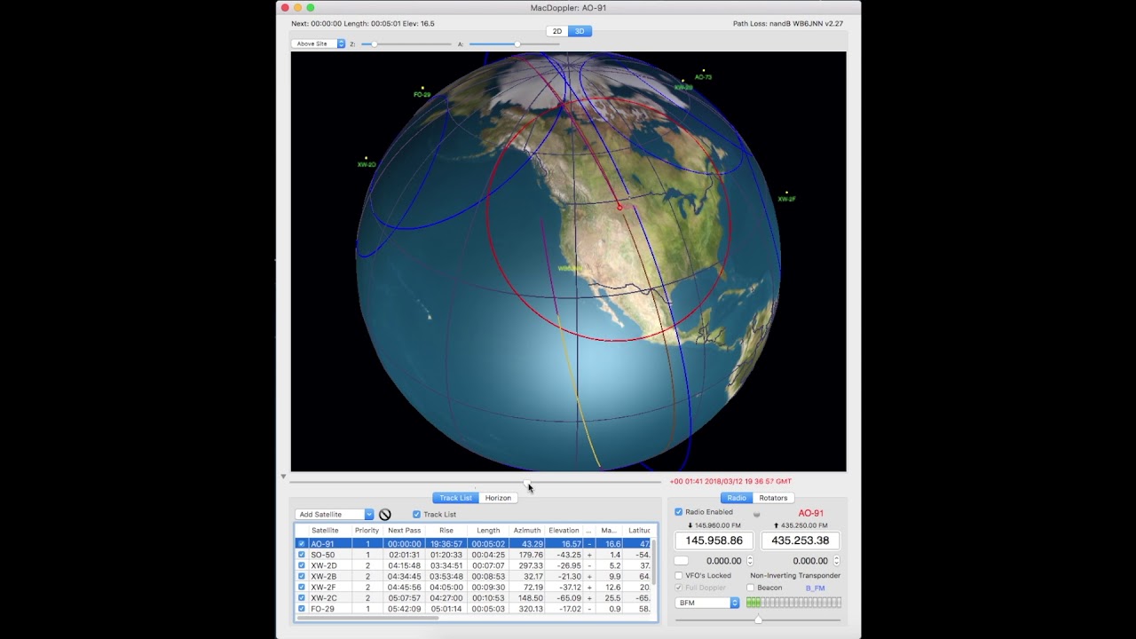 Macdoppler 2 26 – Satellite And Station Tracking Number