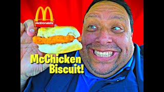 McDonald's McChicken Biscuit REVIEW!