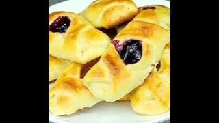 Pastry with jams